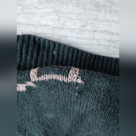 Staring At Stars Green and Cream Cardigan | Size M - Picture 4 of 4